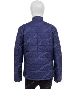 A Castle For Christmas Sophie Brown Puffer Jacket -Leather Jacket Store A Castle for Christmas Sophie Brown Blue Jacket