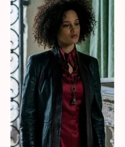 A Discovery Of Witches Juliette Durand Leather Coat