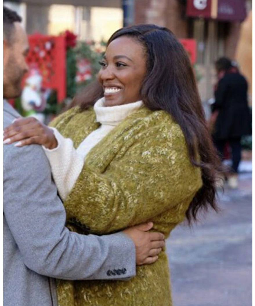 A Holiday In Harlem 2021 Olivia Washington Green Coat 1 A Holiday In Harlem 2021 Olivia Washington Green Coat