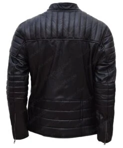 Mike Fallon Accident Man Jacket 7 Mike Fallon Accident Man Jacket -Leather Jacket Store Accident Man Mike Fallon Scott Adkins Black Padded Jacket
