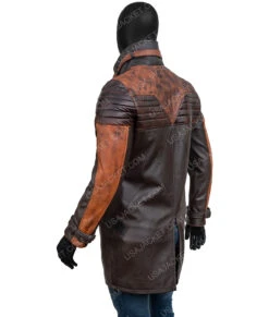 Watch Dogs 2 Aiden Pearce Trench Coat -Leather Jacket Store Aiden Pearce Watch Dogs 2 Leather Coat