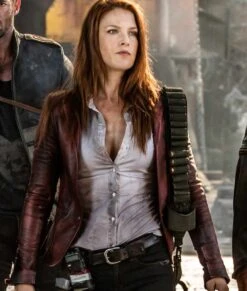 Claire Redfield Resident Evil The Final Chapter Jacket -Leather Jacket Store Ali Larter Claire Redfield Jacket