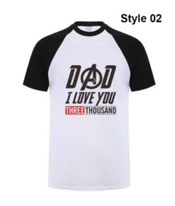 Dad I Love You 3000 Time Avengers Endgame T-shirt -Leather Jacket Store Avengers Endgame Dad I Love you Three Thousand Time T shirt