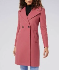 Riverdale S04 Betty Cooper Pink Coat -Leather Jacket Store Betty Cooper Riverdale Season 04 Pink Coat