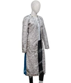 Birds Of Prey Harley Quinn Coat -Leather Jacket Store Birds Of Prey Harley Quinn Sequin Long Duster Coat