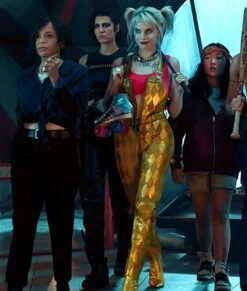 Birds Of Prey Harley Quinn Golden Romper 9 Birds Of Prey Harley Quinn Golden Romper -Leather Jacket Store Birds of Prey Harley Quin Romper