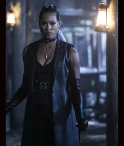 Black Lightning S02 Giselle Cutter Leather Coat