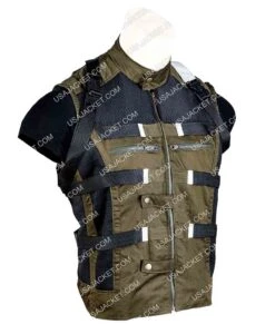 Black Widow Infinity War Vest -Leather Jacket Store Black Widow Scarlett Johansson Black Vest