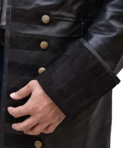 Captain Hook Once Upon A Time Coat -Leather Jacket Store Captain Hook Once Upon A Time Colin Coat