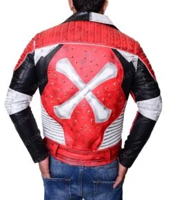 Carlos Descendants 2 Genuine Leather Jacket -Leather Jacket Store Carlos X Logo Outfit