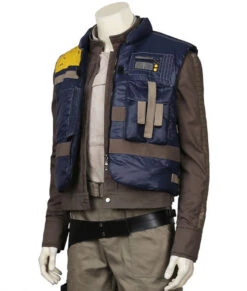 Star Wars Rogue One Captain Cassian Andor Vest -Leather Jacket Store Cassian Andor Vest