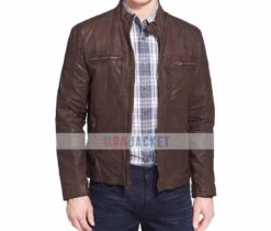 Steve Rogers Civil War Brown Jacket