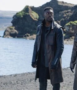 Star Trek Discovery S03 Cleveland Booker Coat -Leather Jacket Store Cleveland Booker Star Trek s03 Trench Coat