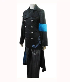 DMC Devil May Cry Vergil Coat -Leather Jacket Store DMC Devil May Cry Vergil Coat