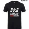 Dad I Love You 3000 Time Avengers Endgame T-shirt