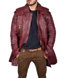 Leather Jacket Store -Leather Jacket Store Dante Leather Coat