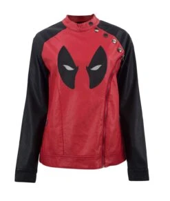 Deadpool Eye Logo Womens Jacket