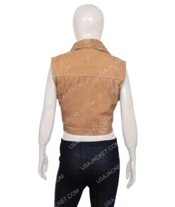 Devil May Cry 5 Nico Goldstein Cropped Jacket -Leather Jacket Store Devil May Cry 5 Nico Goldstein Suede Leather Jacket