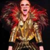 Rocketman Elton John Golden Jacket