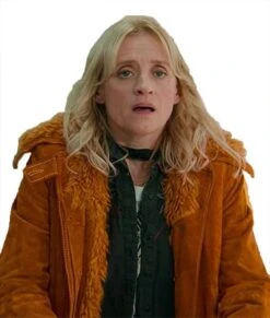 Sex Education Erin Wiley Coat -Leather Jacket Store Erin Sex Education Brown Jacket