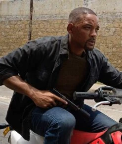 Henry Brogan Gemini Man Cotton Jacket -Leather Jacket Store Gemini Man Will Smith Cotton Jacket