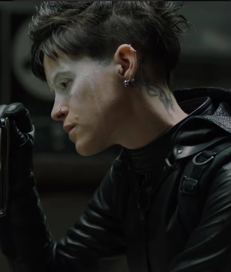 Lisbeth Salander Girl In The Spider Web Hooded Jacket 3 Lisbeth Salander Girl In The Spider Web Hooded Jacket - Image 3
