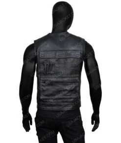 Star Wars: A New Hope Han Solo Vest -Leather Jacket Store Han Solo Star Wars A New Hope Harrison Ford Real Leather Vest