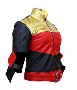 Harley Quinn Injustice God Among Us Jacket -Leather Jacket Store Harley Quinn Kiss This Jacket
