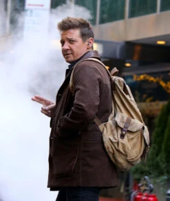 Hawkeye 2021 Clint Barton Brown Jacket -Leather Jacket Store Hawkeye 2021 Jeremy Renner Brown Jacket