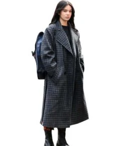 Hawkeye 2021 Kate Bishop Coat -Leather Jacket Store Hawkeye 2021 Kate Bishop Checkered Coat
