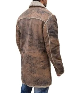 Cullen Bohannon Hell On Wheels Distress Coat -Leather Jacket Store Hell On Wheels Cullen Bohannon Detailed Distress Coat