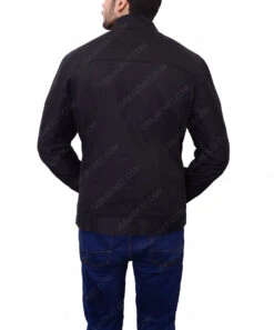 James Bond Quantum Of Solace Jacket 9 James Bond Quantum Of Solace Jacket -Leather Jacket Store James Bond Daniel Craig Quantum Of Solace Black Cotton Jacket