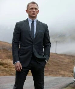 James Bond Skyfall Charcoal Grey Suit