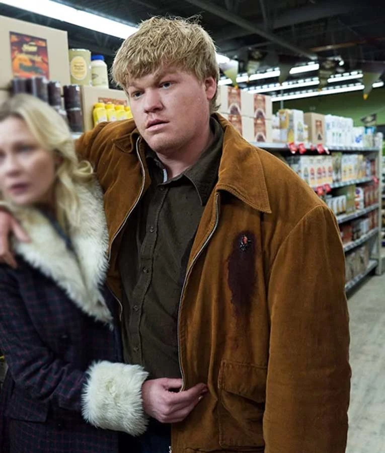 Fargo Ed Blumquist Suede Leather Jacket 2 Fargo Ed Blumquist Suede Leather Jacket - Image 2