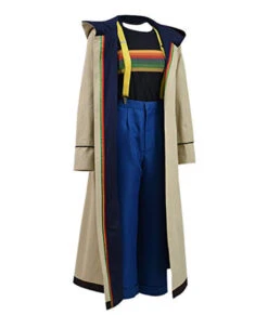 13th Doctor Who Hooded Coat -Leather Jacket Store Jodie Whittaker 13th Doctor Long jacket