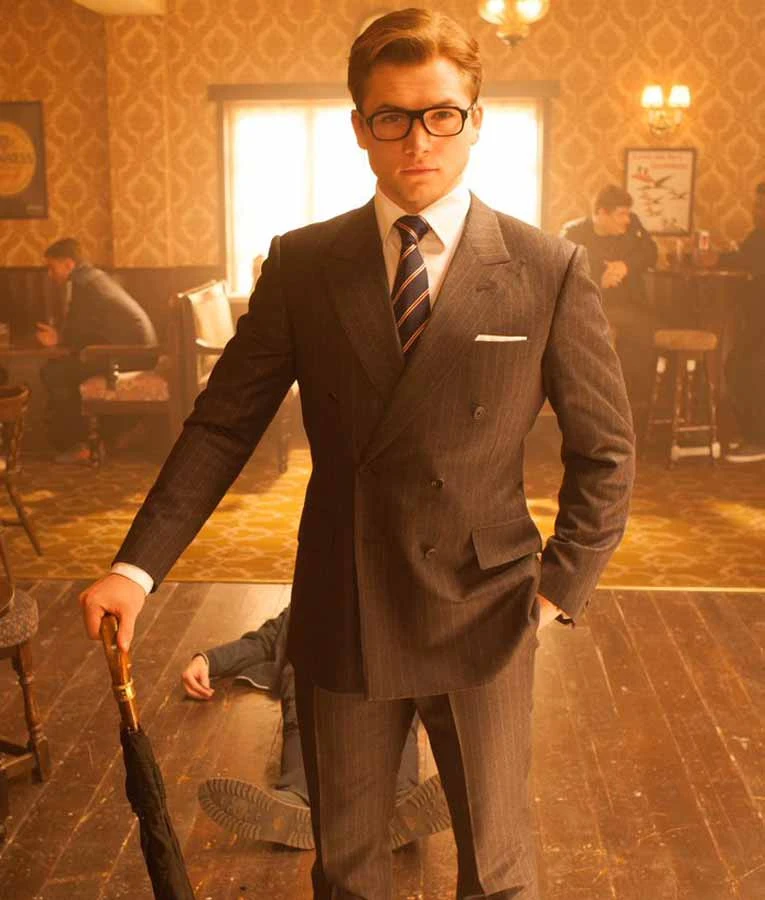 Eggsy Kingsman Double Breasted Suit 2 Eggsy Kingsman Double Breasted Suit - Image 2