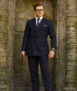 Eggsy Kingsman Double Breasted Suit