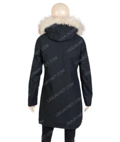 Let It Snow Isabela Moner Coat With Hood -Leather Jacket Store Let It Snow Isabela With Hood