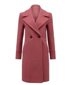 Riverdale S04 Betty Cooper Pink Coat -Leather Jacket Store Lili Reinhart Riverdale Season 04 Pink Trench Coat