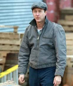 Motherless Brooklyn Lionel Essrog Grey Jacket