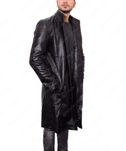 Star Trek Discovery Captain Gabriel Lorca Coat -Leather Jacket Store Lorca Star Trek Discovery Jason Isaacs Black Leather Coat