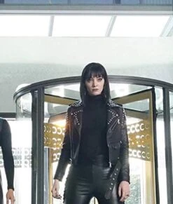 The Gifted S02Lorna Dane Jacket -Leather Jacket Store Lorna Dane Motorcycle Leather Punk Jacket