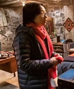 Love Hard Josh Puffer Jacket -Leather Jacket Store Love Hard Josh best Jacket