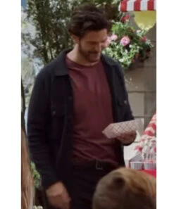 Love For Starters Jonathan Cherry Black Jacket -Leather Jacket Store Love for Starters Jonathan Cherry Men Jacket