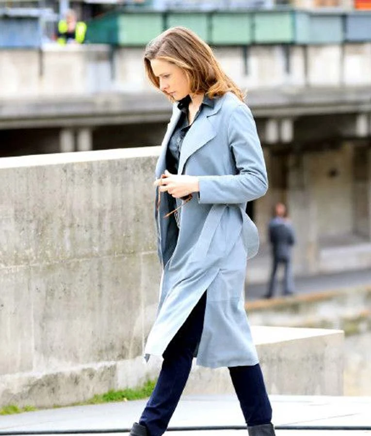 Rebecca Ferguson MI6 Trench Coat 1 Rebecca Ferguson MI6 Trench Coat