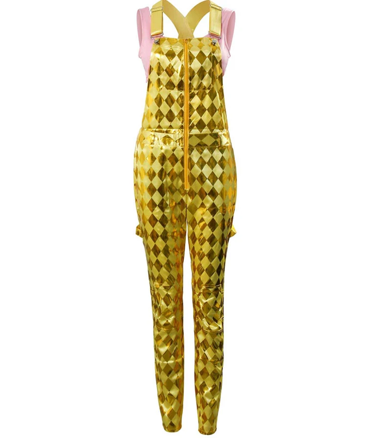 Birds Of Prey Harley Quinn Golden Romper 1 Birds Of Prey Harley Quinn Golden Romper