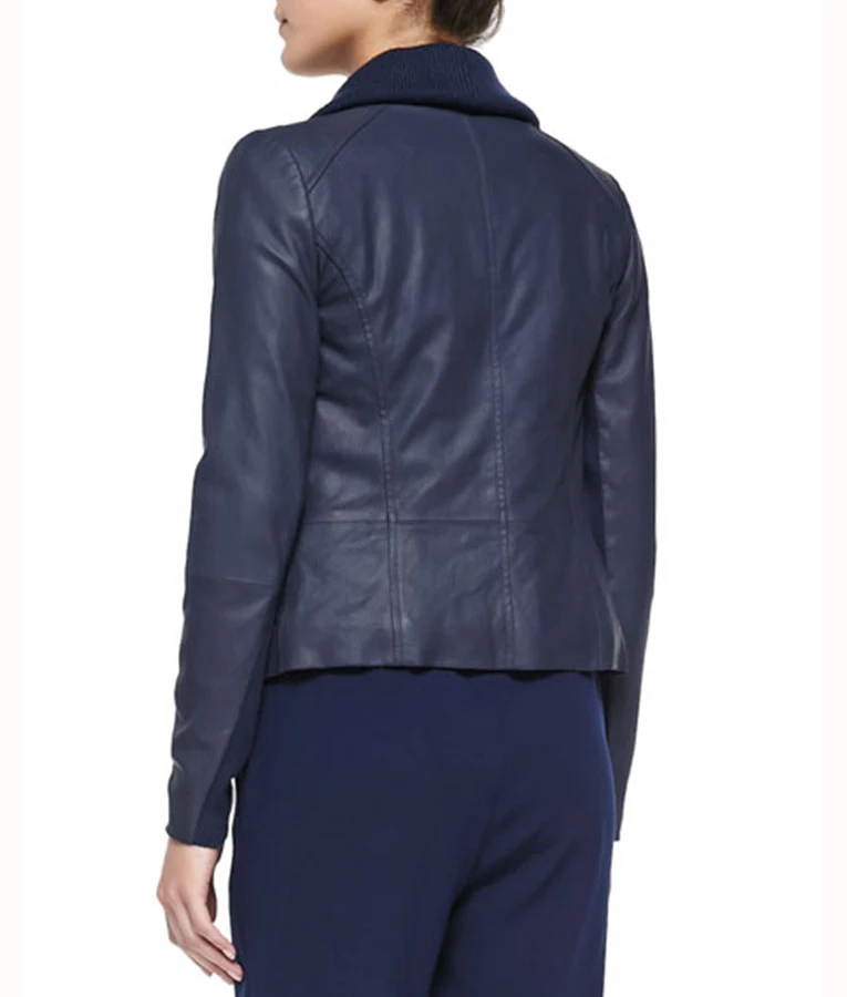 How To Get Away With Murder Michaela Pratt Leather Jacket 2 How To Get Away With Murder Michaela Pratt Leather Jacket - Image 2