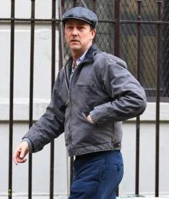 Motherless Brooklyn Lionel Essrog Grey Jacket -Leather Jacket Store Motherless Brooklyn Edward Norton Denim Jacket