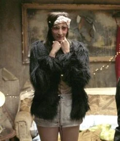 Money Heist Nairobi Fur Jacket