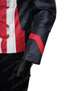 Captain America Avengers Endgame Jacket -Leather Jacket Store New Avengers Endgame Chris Evan Captain America Leather Jacket